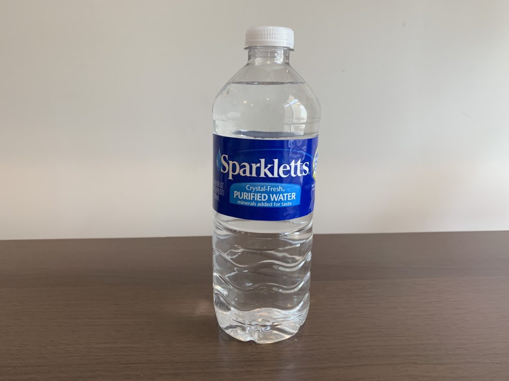 Sparkletts Water Test