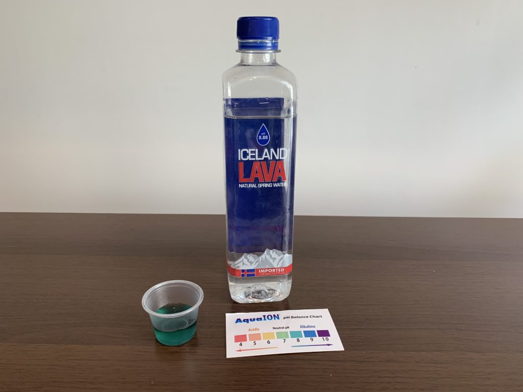 Iceland Lava Water Test Results