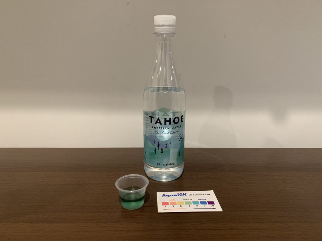 Tahoe Water Test Results