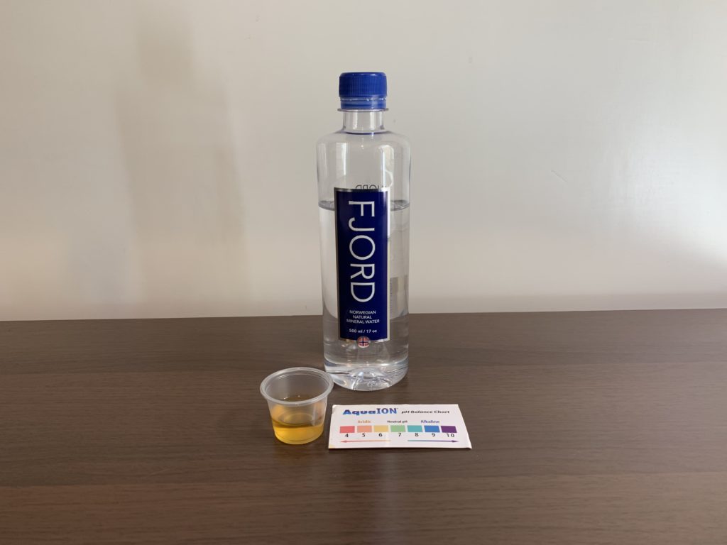 Fjord Water Test Results