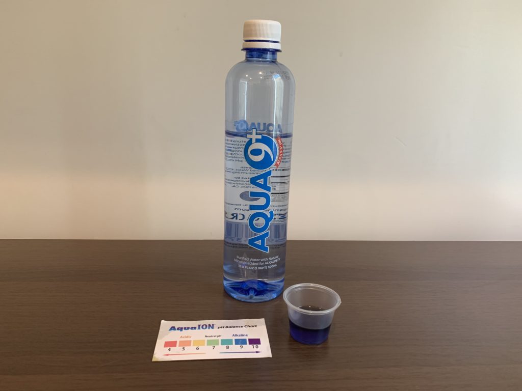 Aqua 9 Water Test Results