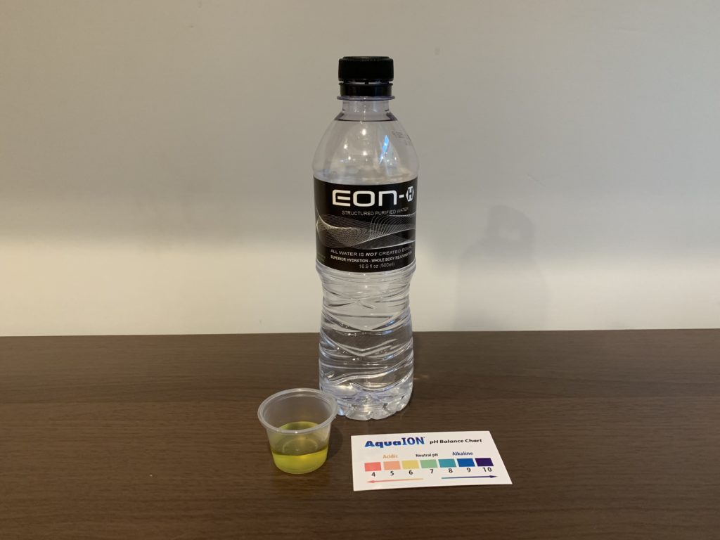 EON - H Water Test Results