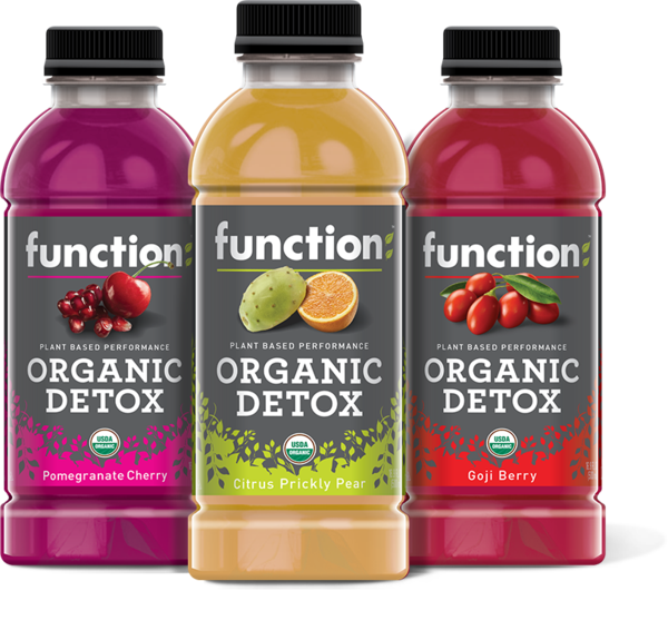 Function Organic Detox Drinks