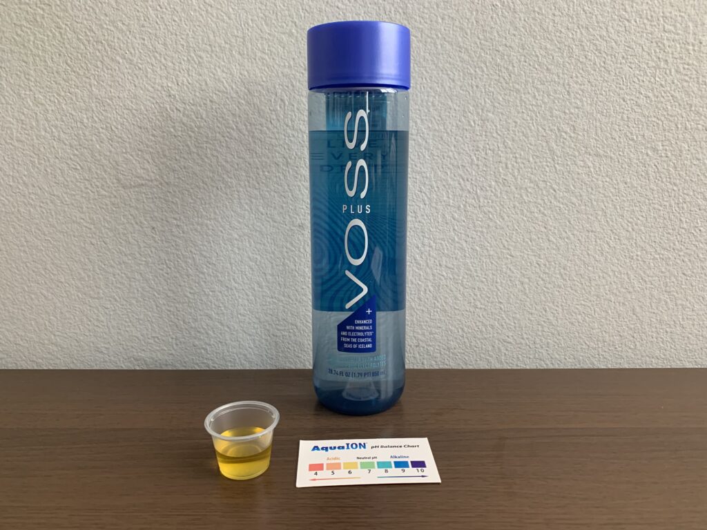VOSS Plus Water Test Results