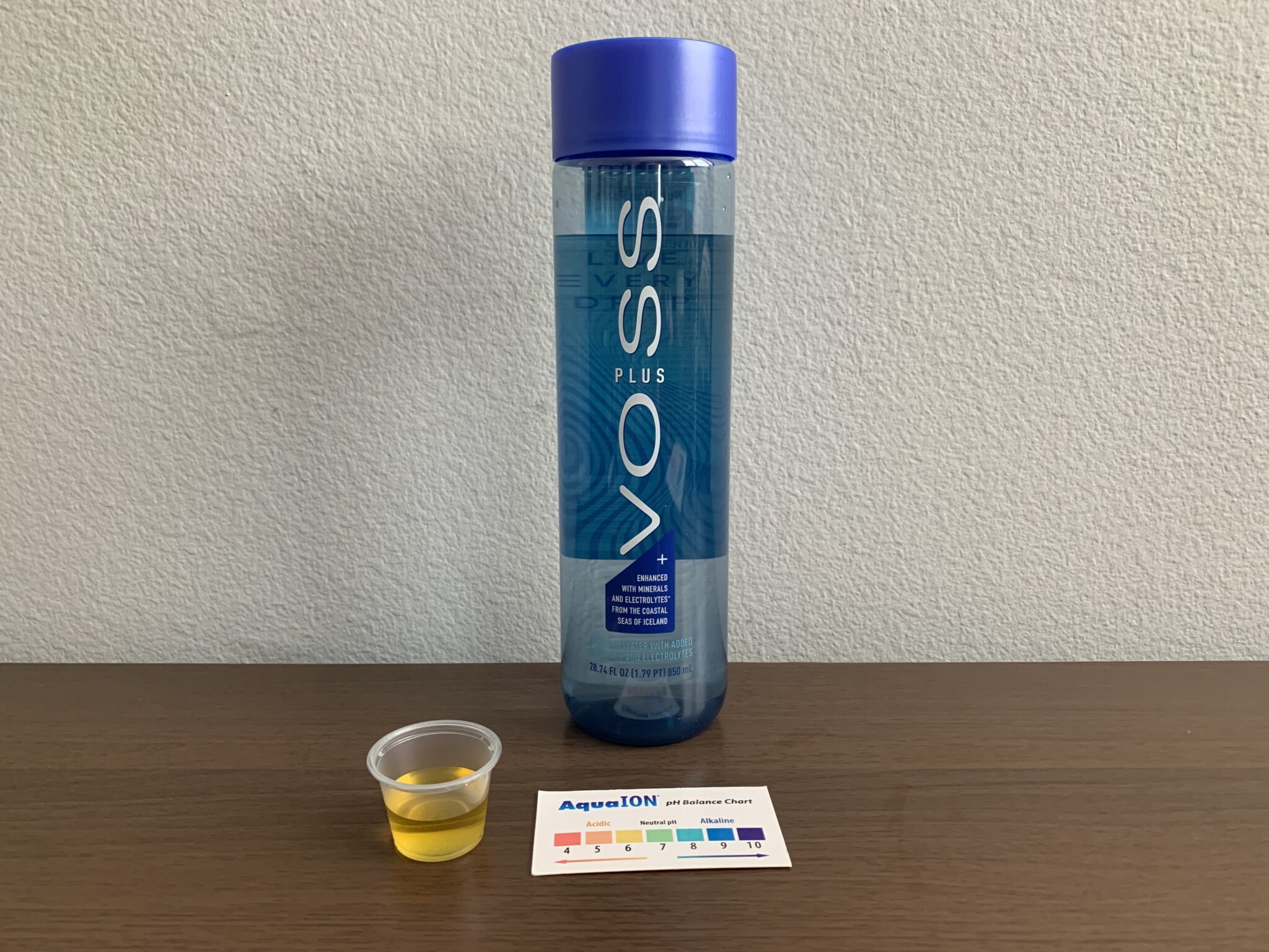 VOSS Water Test Bottled Water Tests