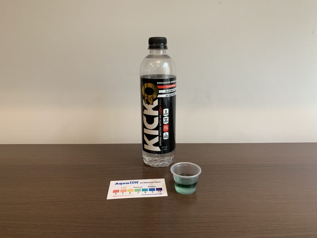 Kick20 Water Test Results